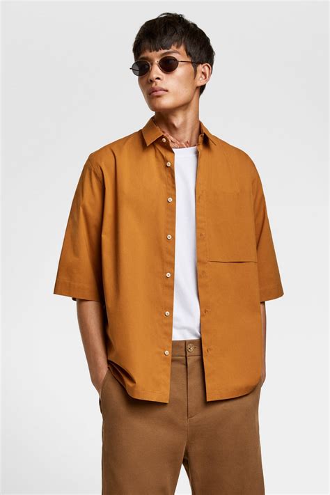 zara short sleeve shirts